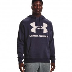 Under Armour Rival Big Ανδρικό Φούτερ με Κουκούλα και Τσέπες Μωβ 1357093-558