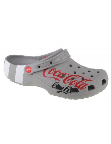 Crocs Classic Cocacola Unisex Παπούτσια Θαλάσσης Γκρι 207220-030