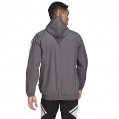 Adidas Condivo 20 Allweather Ανδρικό Χειμωνιάτικο Μπουφάν Γκρι HD2293