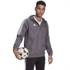 Adidas Condivo 20 Allweather Ανδρικό Χειμωνιάτικο Μπουφάν Γκρι HD2293
