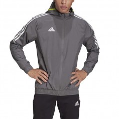 Adidas Condivo 20 Allweather Ανδρικό Χειμωνιάτικο Μπουφάν Γκρι HD2293