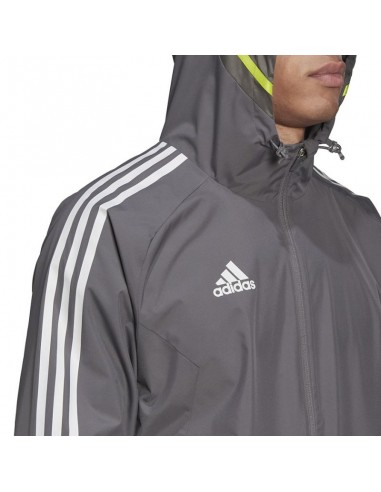 Adidas Condivo 20 Allweather Ανδρικό Χειμωνιάτικο Μπουφάν Γκρι HD2293