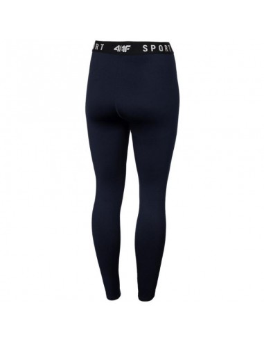 4F Γυναικείο Μακρύ Κολάν Ψηλόμεσο Navy Μπλε H4Z22-SPDF351-31S