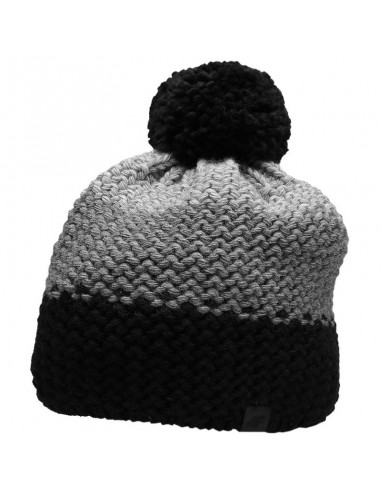 4F Beanie Ανδρικός Σκούφος Πλεκτός σε Γκρι χρώμα H4Z22-CAM012-24S