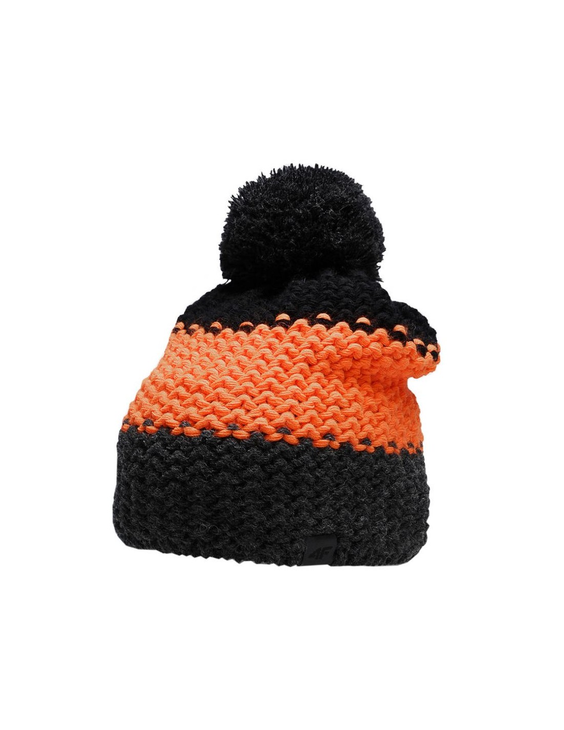 4f 4F Παιδικό Σκουφάκι Πλεκτό Πορτοκαλί HJZ22-JCAM006-70S