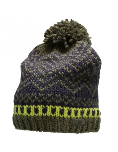 4F Beanie Ανδρικός Σκούφος σε Φούξια χρώμα H4Z22-CAD011-91S