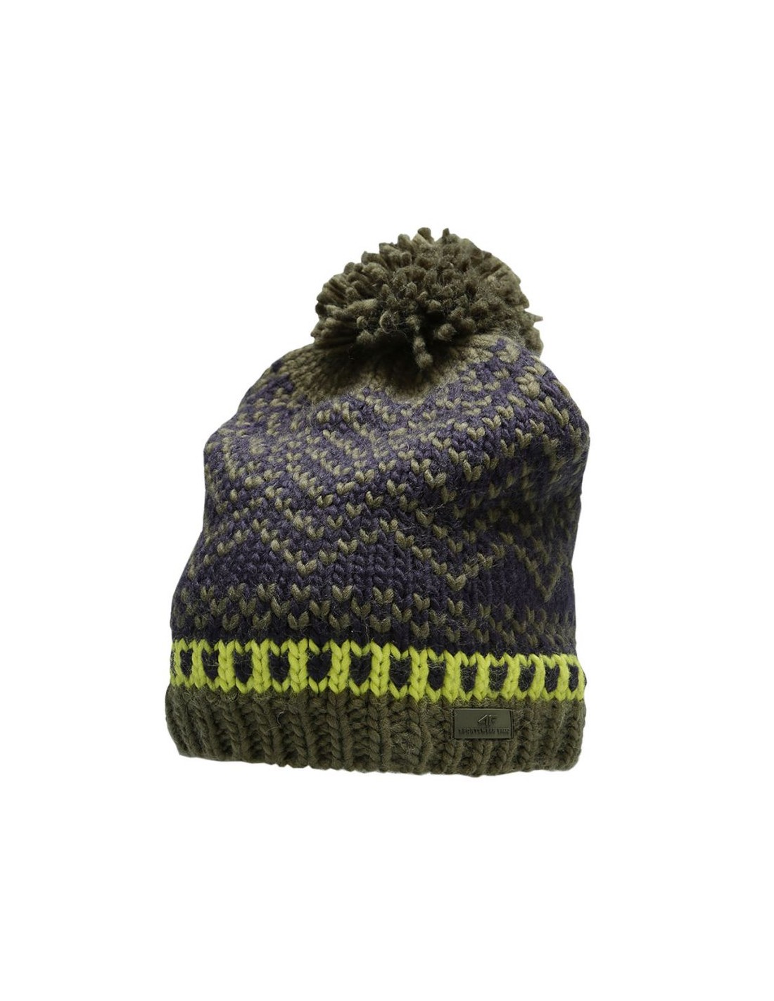 4F Beanie Ανδρικός Σκούφος σε Φούξια χρώμα H4Z22-CAD011-91S