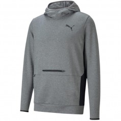 Puma Rtg Ανδρικό Φούτερ με Κουκούλα και Τσέπες Μαύρο 585831-01