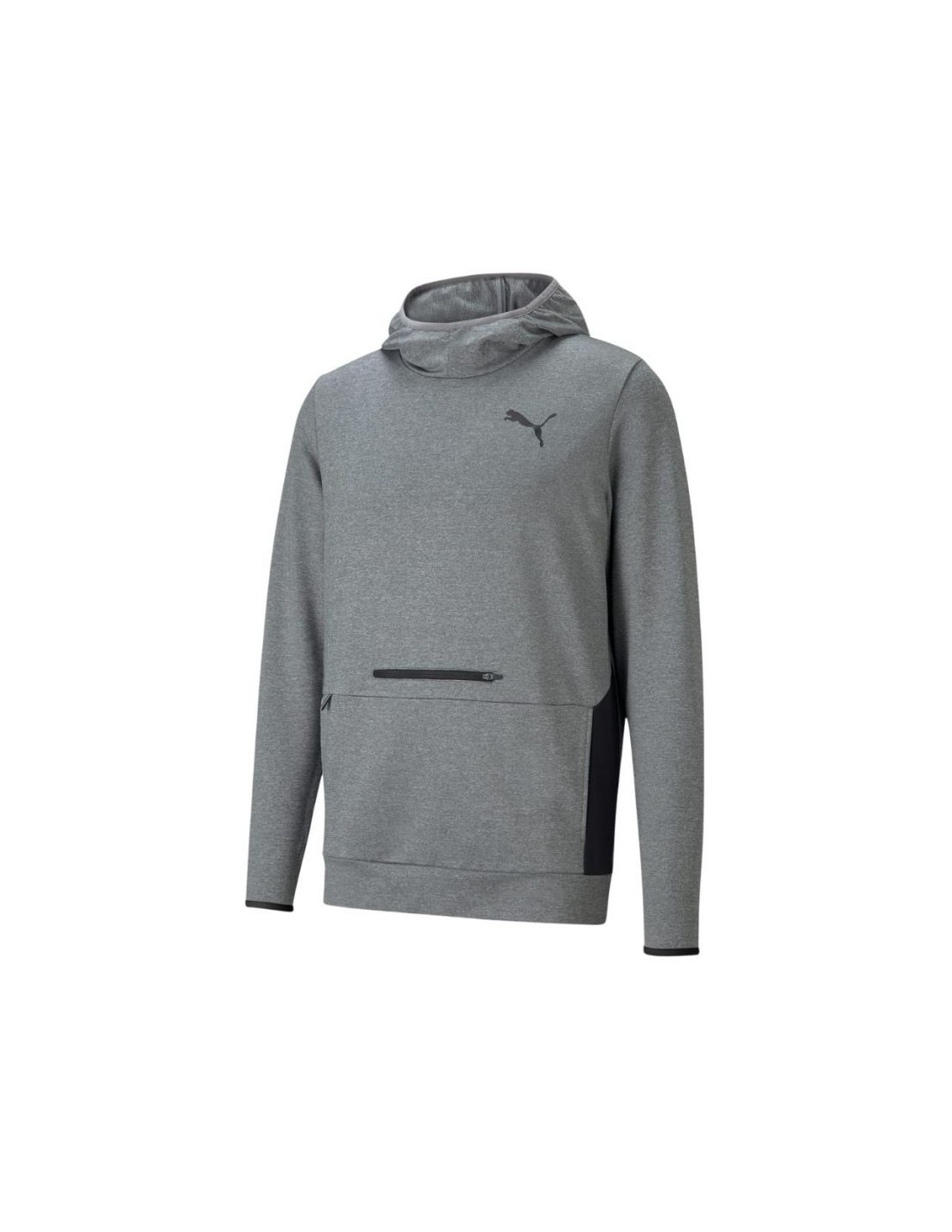 Puma Rtg Ανδρικό Φούτερ με Κουκούλα και Τσέπες Μαύρο 585831-01