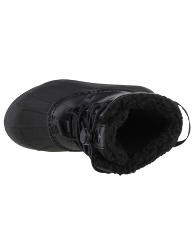 Columbia Bugaboot Celsius Παιδικές Μπότες Χιονιού με Κορδόνια Μαύρες 2007401-010