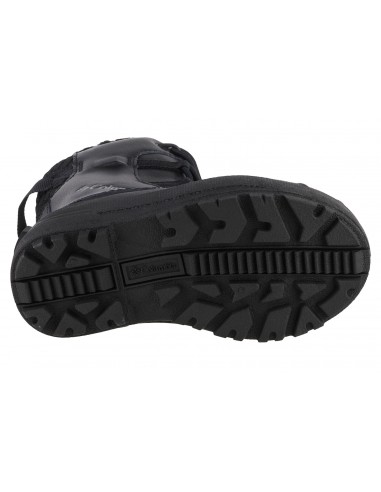 Columbia Bugaboot Celsius Παιδικές Μπότες Χιονιού με Κορδόνια Μαύρες 2007401-010