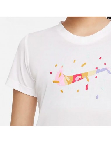 Nike Dri-Fit Παιδικό T-shirt Λευκό DV0559-100