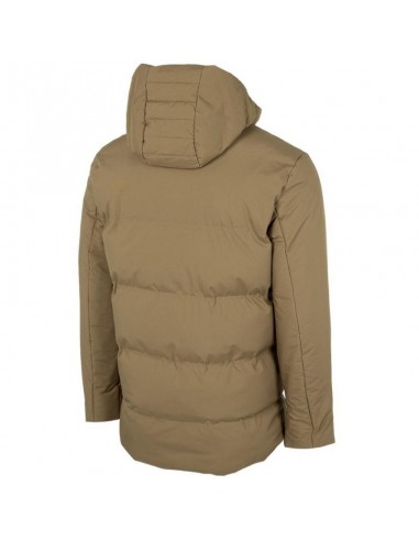 4F Ανδρικό Χειμωνιάτικο Μπουφάν Puffer Μπεζ H4Z22-KUMP007-74S
