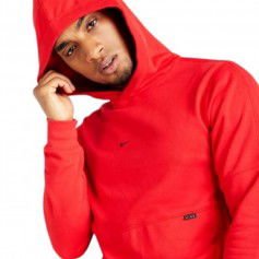 Nike Football Strike Ανδρικό Φούτερ με Κουκούλα και Τσέπες Κόκκινο DH9380-657