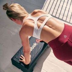 Reebok RAP-10150BK Aerobic Stepper με Ρυθμιζόμενο Ύψος