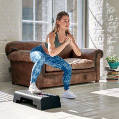 Reebok RAP-10150BK Aerobic Stepper με Ρυθμιζόμενο Ύψος