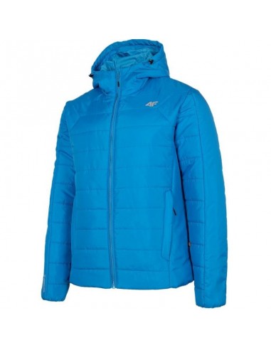 4F Ανδρικό Χειμωνιάτικο Μπουφάν Μπλε H4Z22-KUMP006-33S