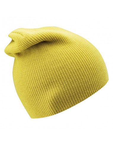 Elbrus Usian Beanie Γυναικείος Σκούφος με Rib Πλέξη σε Κίτρινο χρώμα 92800378921