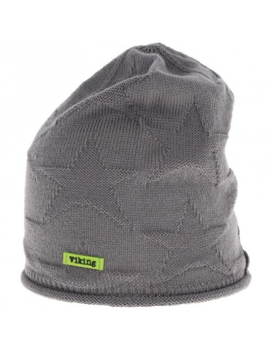 Viking 20123456708 Παιδικό Σκουφάκι Πλεκτό Γκρι