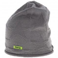 Viking 20123456708 Παιδικό Σκουφάκι Πλεκτό Γκρι