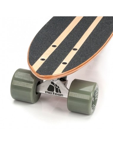 Meteor Summer Triangles 24288 5.51" Complete Shortboard Καφέ