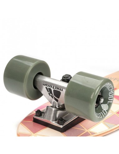 Meteor Summer Triangles 24288 5.51" Complete Shortboard Καφέ