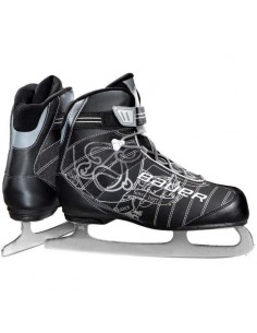 Bauer React 1036142 Γυναικεία Παγοπέδιλα Μαύρα