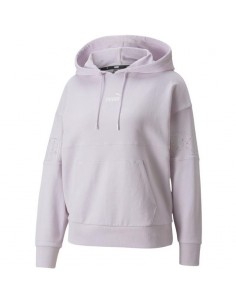 Puma Power Γυναικείο Φούτερ με Κουκούλα Lilac 848828-73