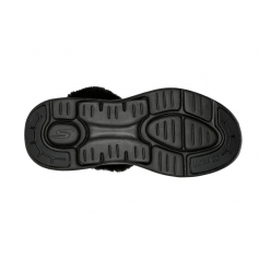 Skechers Γυναικεία Μποτάκια Αστραγάλου με Γούνα Μαύρα 144422-BBK