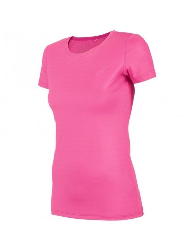 4F Γυναικείο T-shirt Ροζ με Στάμπα H4Z22-TSDF352-54S