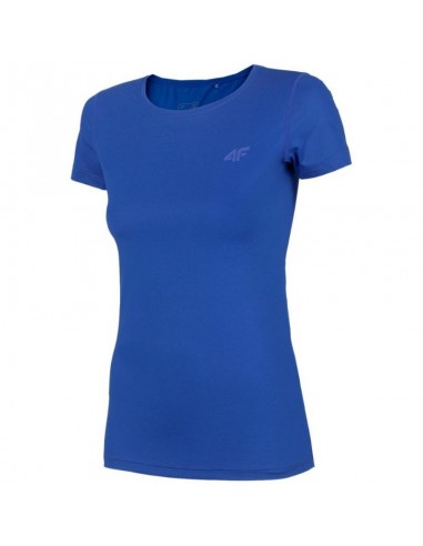 4F Γυναικείο T-shirt Μπλε με Στάμπα H4Z22-TSDF352-36S