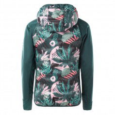 Elbrus Αδιάβροχο Παιδικό Αθλητικό Μπουφάν Κοντό Αντιανεμικό με Κουκούλα Πράσινο Emini 92800396537