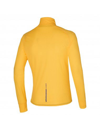 Mizuno Hybrid J2GC152509 Ανδρικό Αθλητικό T-shirt Κοντομάνικο με Φερμουάρ Μαύρο J2GC152509