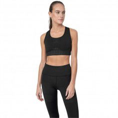 4F Γυναικείο Αθλητικό Μπουστάκι Μαύρο H4Z22-STAD011-20S
