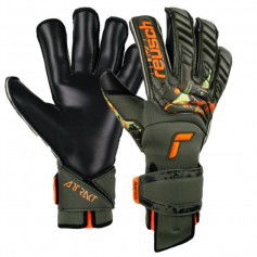 Reusch Attrakt Duo Evolution Adaptive Flex 5370055-5555 Γάντια Τερματοφύλακα Ενηλίκων Πράσινα
