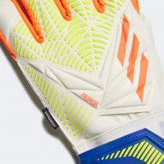 Adidas Predator Edge Fingersave HF9738 Γάντια Τερματοφύλακα Ενηλίκων Λευκά