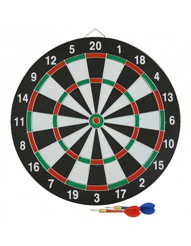 Sisal Dart Board Î£ÎµÏ„ Î¼Îµ Î£Ï„ÏŒÏ‡Î¿ & 6 Î’ÎµÎ»Î¬ÎºÎ¹Î± 38cm EB030232 BT171524