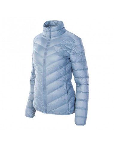 Iguana Blanca Κοντό Γυναικείο Puffer Μπουφάν για Χειμώνα Γαλάζιο 92800395864