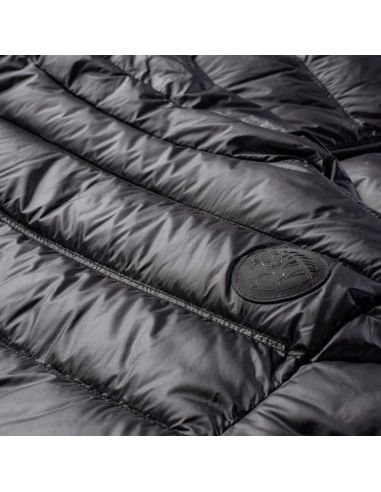 Iguana Blanca Κοντό Γυναικείο Puffer Μπουφάν για Χειμώνα Μαύρο 92800372042