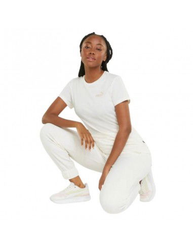 Puma Γυναικείο Αθλητικό T-shirt Λευκό 848331-99