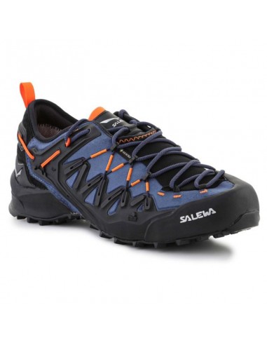 Ανδρικά > Παπούτσια > Παπούτσια Αθλητικά > Ορειβατικά / Πεζοπορίας Salewa Wildfire Edge GTX 61375-8669 Ανδρικά Ορειβατικά Παπούτσια Αδιάβροχα με Μεμβράνη Gore-Tex Μπλε