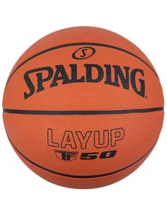 Spalding Layup TF-50 Μπάλα Μπάσκετ Indoor/Outdoor 84-332Z