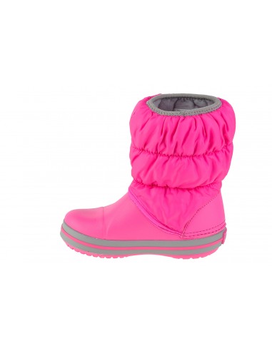 Crocs Puff Παιδικές Μπότες Χιονιού Candy Pink 14613-6TR