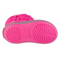 Crocs Puff Παιδικές Μπότες Χιονιού Candy Pink 14613-6TR