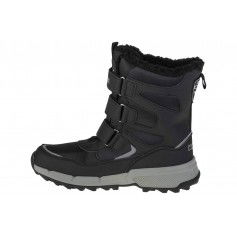 Kappa Παιδικές Μπότες Χιονιού με Σκρατς Μαύρες 260902T-1115