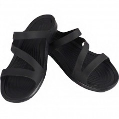 Crocs Swiftwater Sandal Σαγιονάρες σε Μαύρο Χρώμα 203998-060