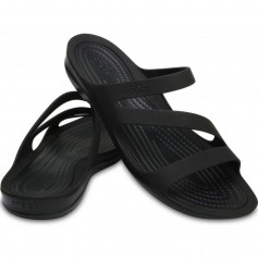 Crocs Swiftwater Sandal Σαγιονάρες σε Μαύρο Χρώμα 203998-060
