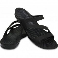 Crocs Swiftwater Sandal Σαγιονάρες σε Μαύρο Χρώμα 203998-060