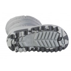 Crocs Classic Neo Puff Παιδικά Μποτάκια Χιονιού Γκρι 207684-007