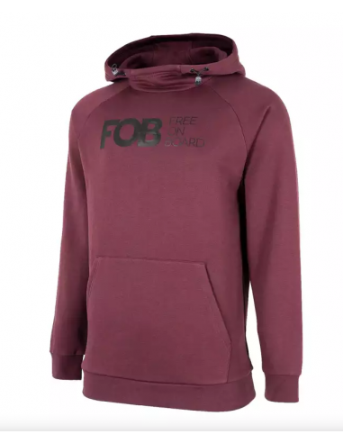 Sweatshirt 4F M H4Z22BLM021 burgundy